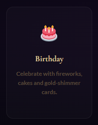 🎂 Birthday Greeting Card